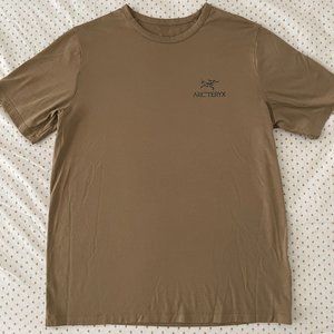 Arc'teryx Arc'Logo Emblem SS Wool Shirt Tan